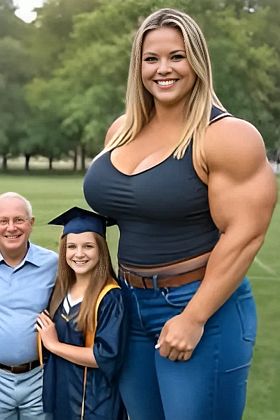 AI Female Bodybuilder Picture